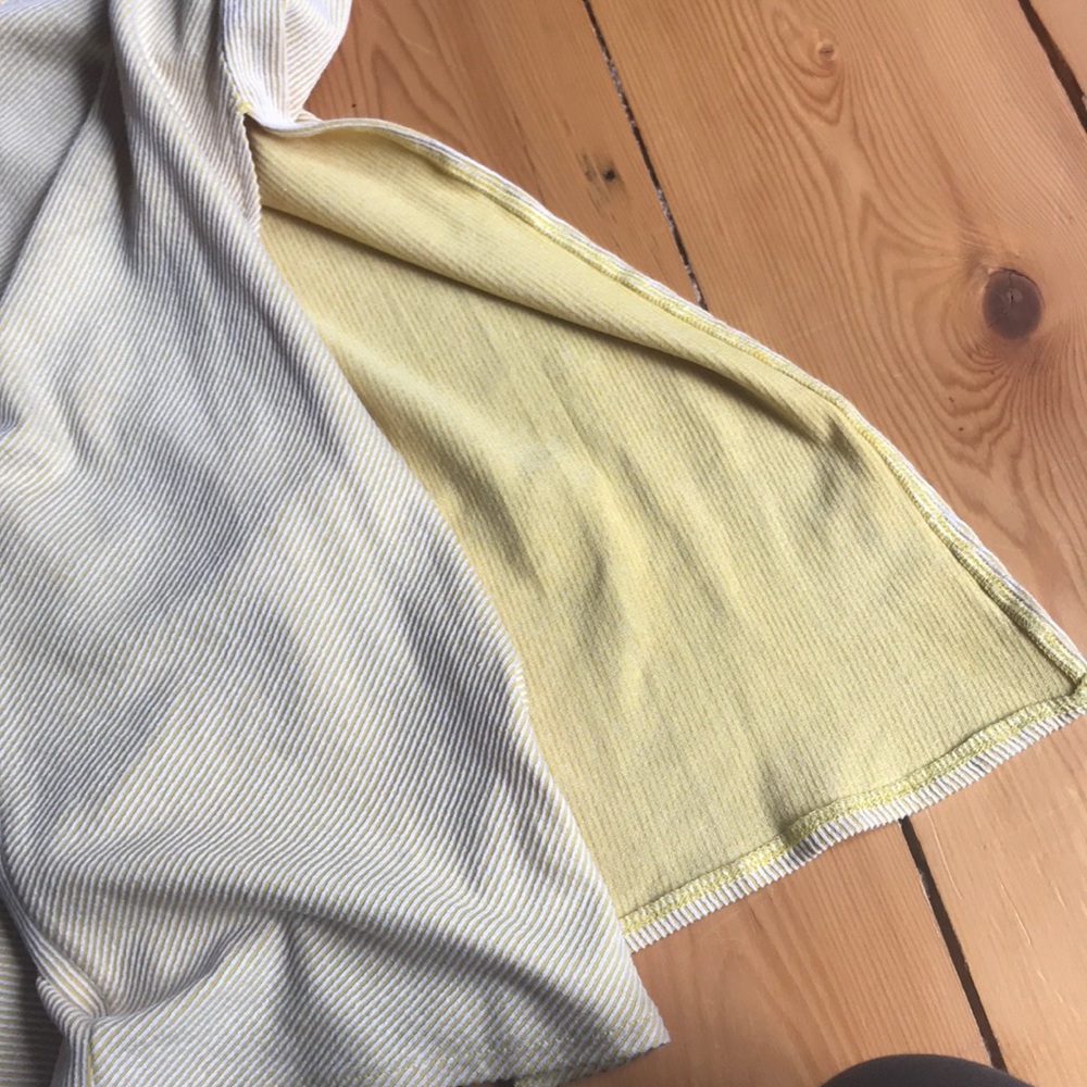 RVCA yellow ribbed midi dress - Picture 2 of 8